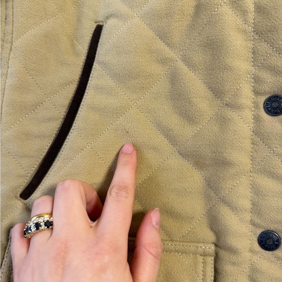 LL Bean Vintage Insulated Quilted Chore Jacket - Picture 13 of 16